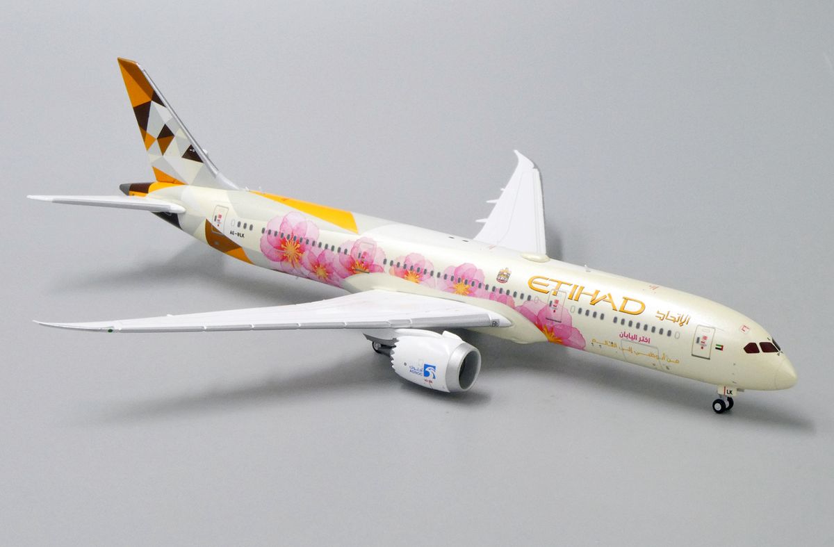 RBF絕版 JC 金屬 1:400 ETIHAD 787-9 CHOOSE JAPAN  XX4218 *free shipping* 全球免運費