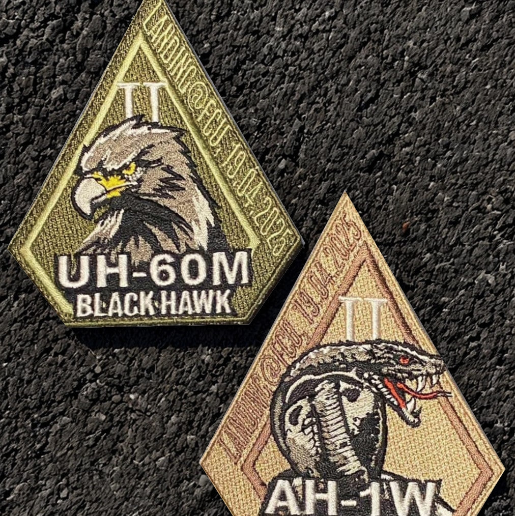 RBF現貨  ROC AH-1W x UH-60M PATCH 10CM 臂章 ARM-601W *free shipping* 全球免運費