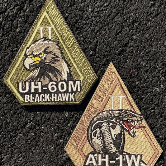 RBF現貨  ROC AH-1W x UH-60M PATCH 10CM 臂章 ARM-601W *free shipping* 全球免運費