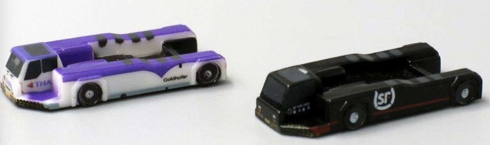 RBF現貨 JC 金屬 1:400 Push back tug 4in1 set 2xThai, JCGSE012 *free shipping* 全球免運費