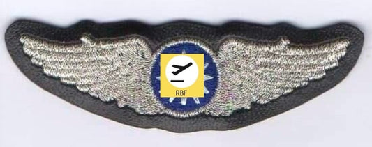 RBF絕版  ROCAF 飛鷹 銀 PATCH 臂章  ARM150-ROCAF *free shipping* 全球免運費