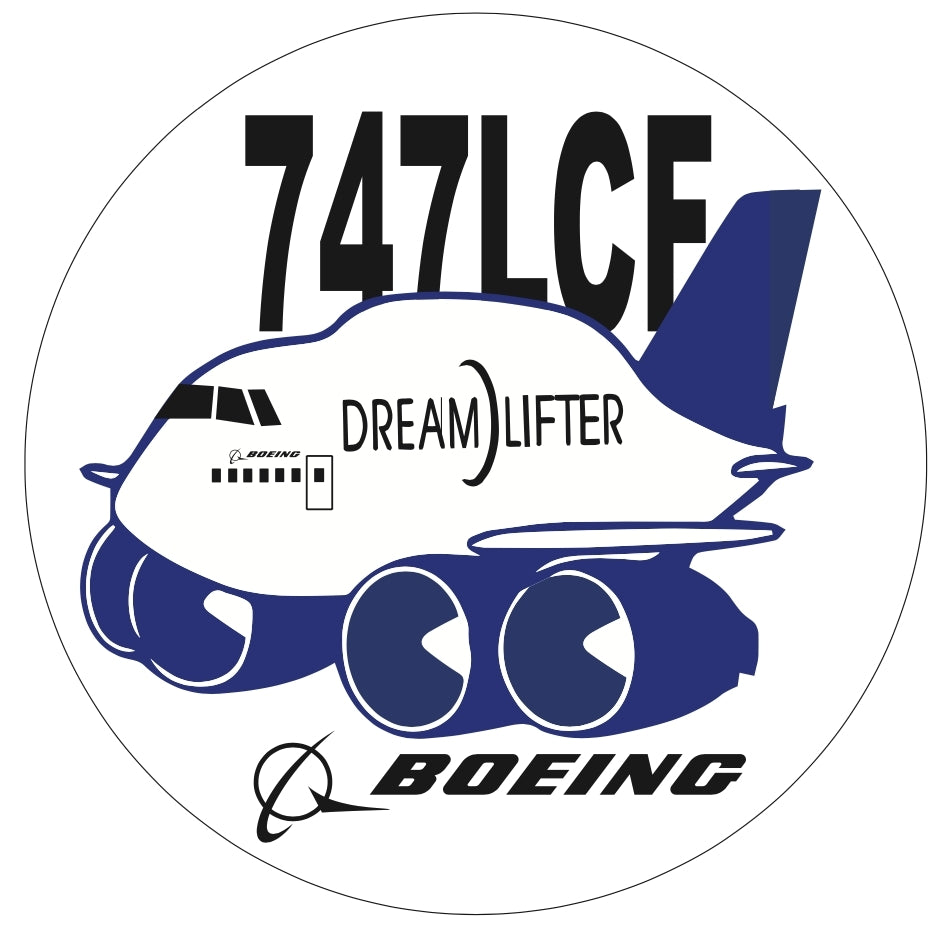 RBF現貨   747LCF 7CM STICKER 貼紙 S-C-747LCF *free shipping* 全球免運費