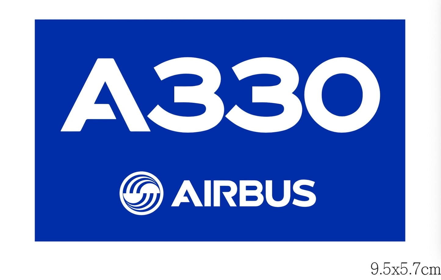 RBF現貨  A330 9.5X5.7CM STICKER 貼紙 S-A330 *free shipping* 全球免運費