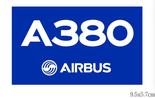RBF現貨  A380 9.5X5.7CM STICKER 貼紙 S-A380 *free shipping* 全球免運費