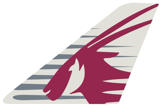 RBF現貨  QATAR 10CM STICKER 貼紙 S-T-QR *free shipping* 全球免運費