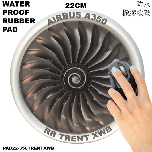 RBF絕版  Airbus A350 TRENT XWB 22cm pad 軟墊 PAD22-350TRENTXWB *free shipping* 全球免運費
