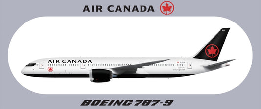 RBF現貨  CANADA 787-9 9.5X5.7CM STICKER 貼紙 S-R-789-AC-RTG *free shipping* 全球免運費