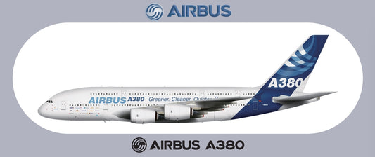 RBF現貨  A380 STICKER 20x8.8cm 貼紙 S-R-380-AB *free shipping* 全球免運費