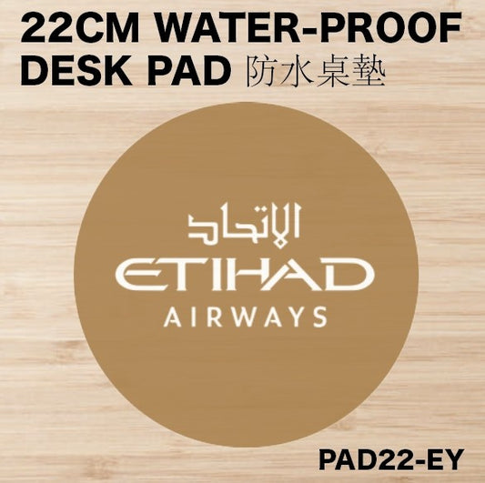 RBF絕版  Etihad DESK PAD 22CM 桌墊 PAD22-EY *free shipping* 全球免運費