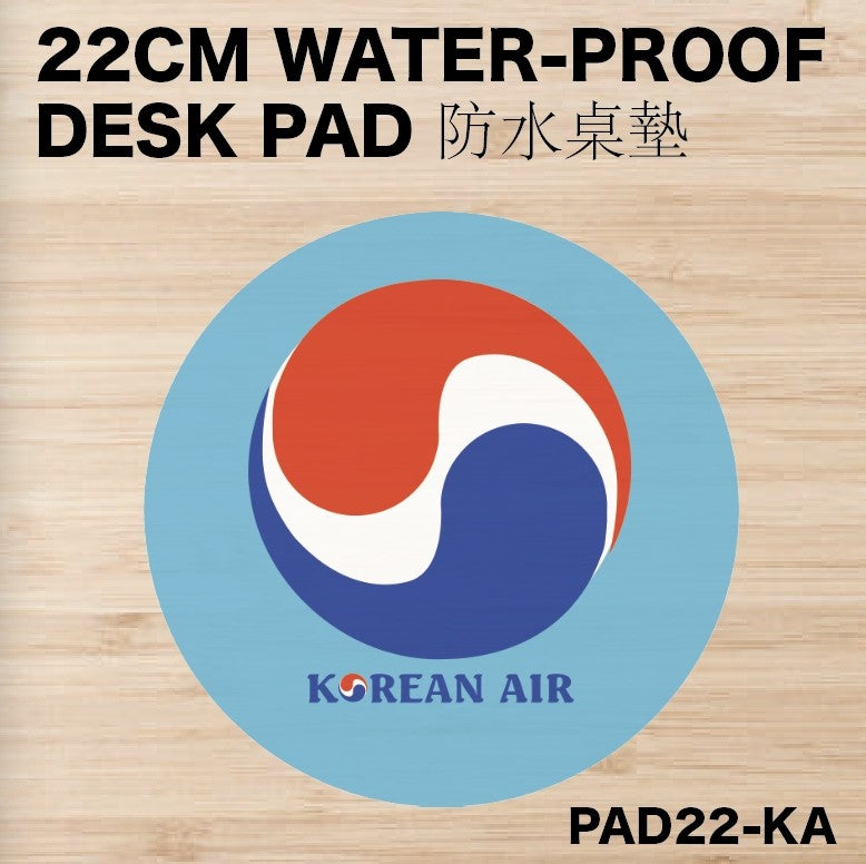 RBF絕版  Korean DESK PAD 22CM 桌墊 PAD22-KA *free shipping* 全球免運費