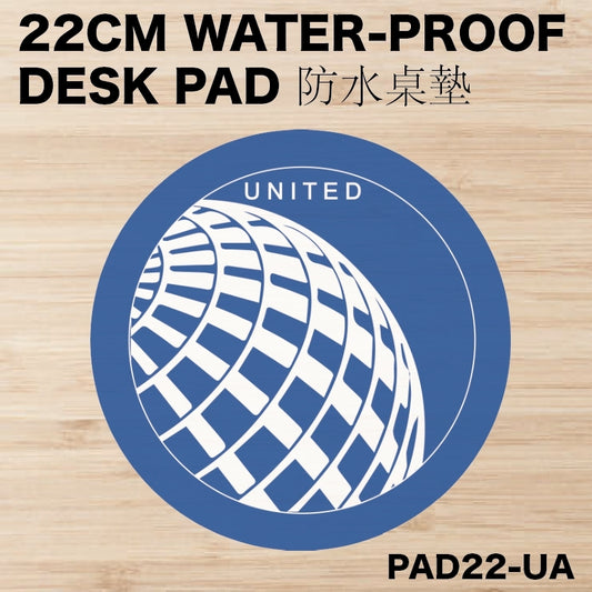 RBF絕版  United DESK PAD 22CM 桌墊 PAD22-UA *free shipping* 全球免運費