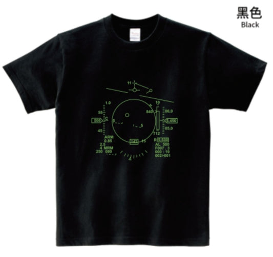 RBF絕版  F-16 HUD T-SHIRT M 尺寸圓領T T-F16HUD-M *free shipping* 全球免運費