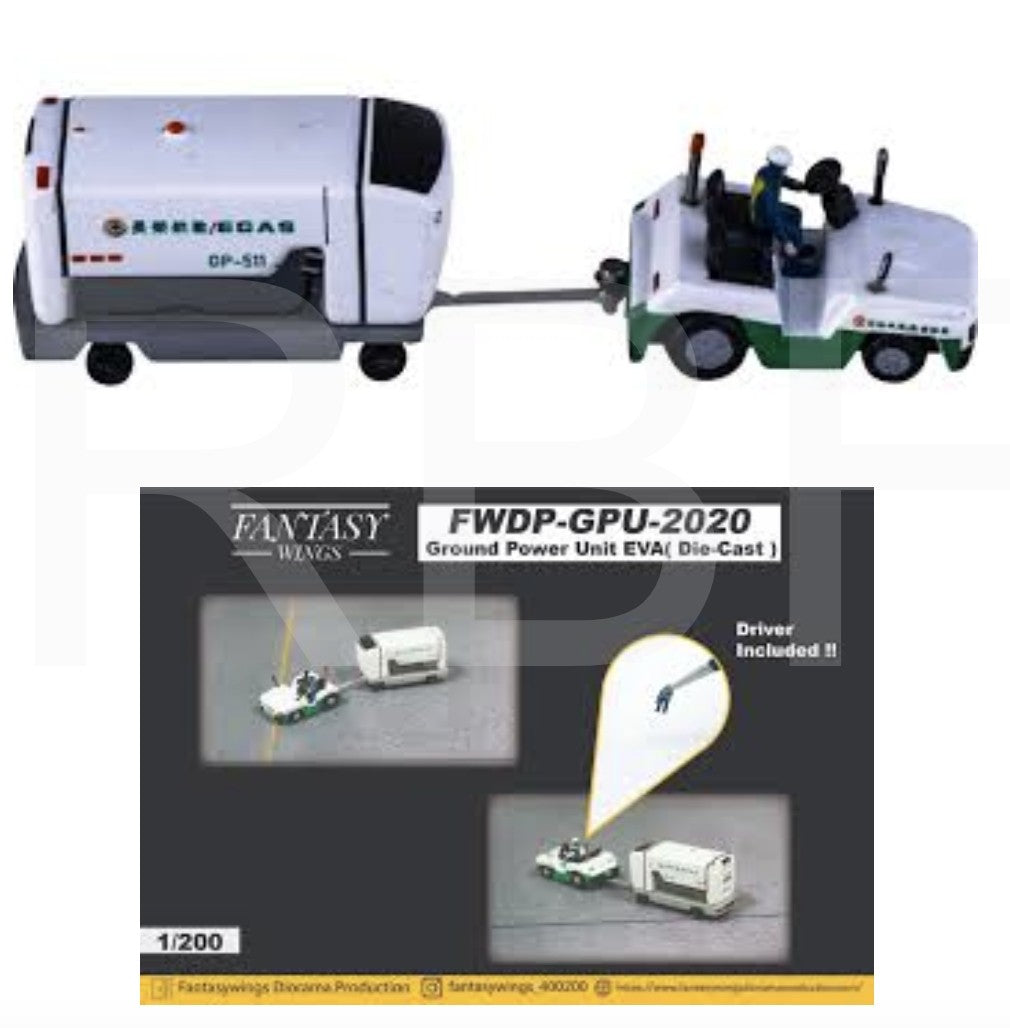 RBF現貨  1:200 Ground Power Unit EVA  FWDP-GPU-2020 *free shipping* 全球免運費