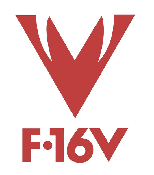 RBF現貨  F-16 VIPER STICKER 10CM 貼紙 S-LGF16V *free shipping* 全球免運費