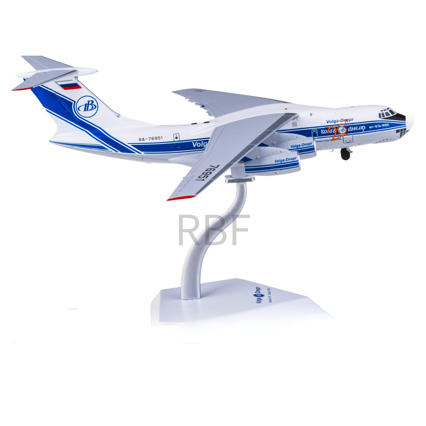 RBF 現貨 SQ 1:200 Volga-Dnepr IL-76 RA-76951 L2096 全球免運 Free Shipping Worldwide