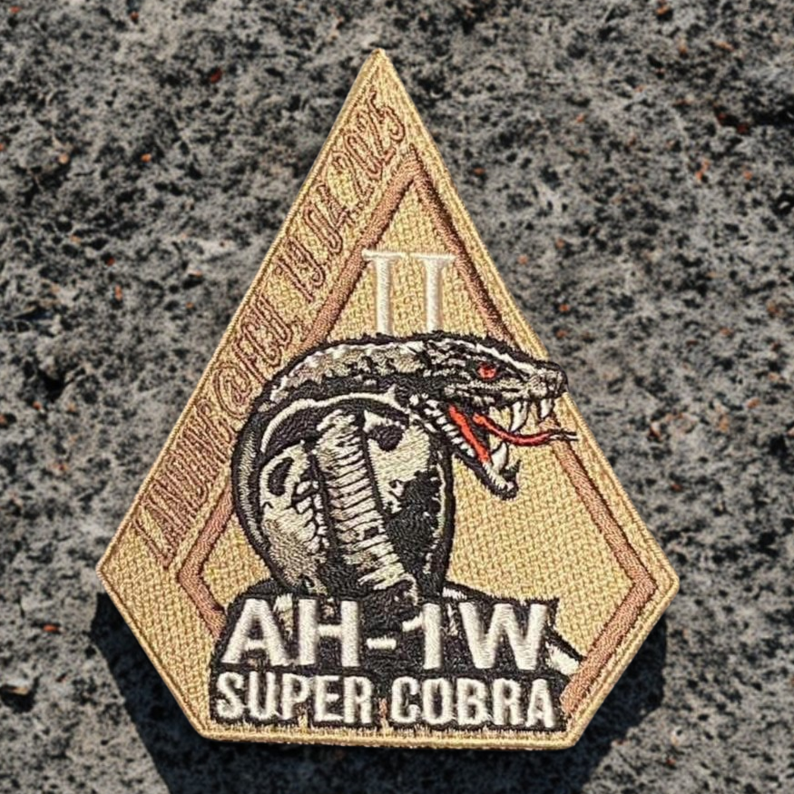RBF現貨  ROC ARMY AH-1W Patch 10cm 臂章 ARM-AH1W *free shipping* 全球免運費