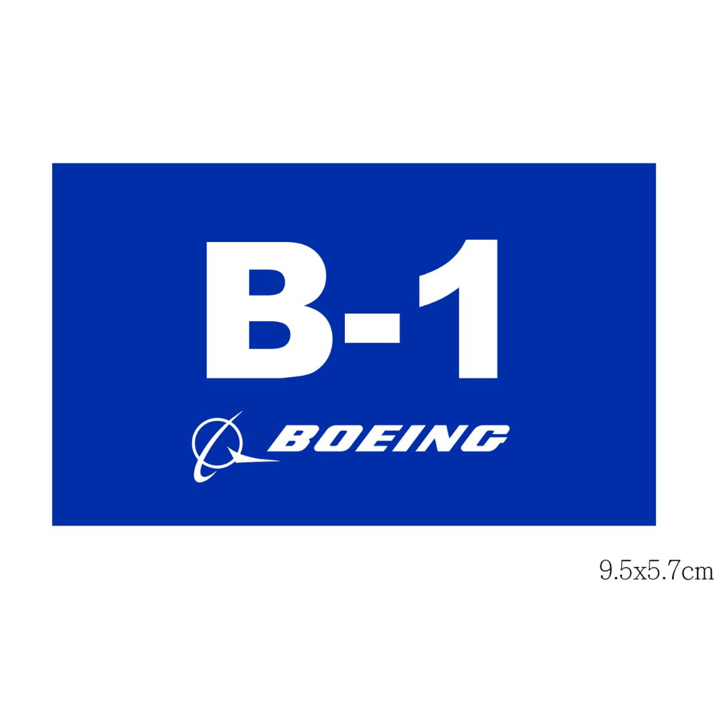 RBF 現貨 B-1 STICKER 9.5x5.7cm 貼紙 S-B1 全球免運 Free Shipping Worldwide