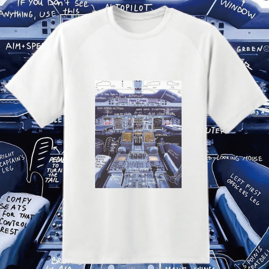 RBF絕版  COCKPIT T-SHIRT M T-COCKPIT-M *free shipping* 全球免運費