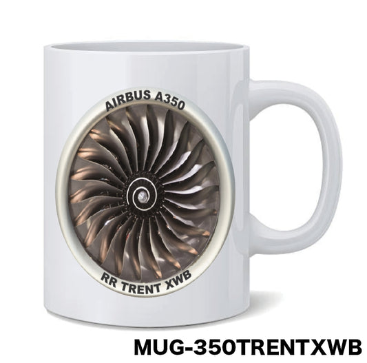 RBF絕版  A350 TRENT XWB MUG 馬克杯 MUG-350TRENTXWB *free shipping* 全球免運費