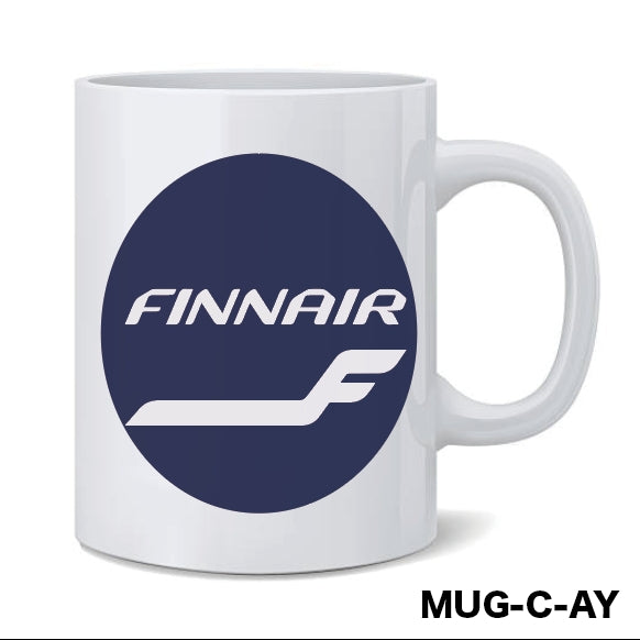 RBF絕版  FINNAIR MUG 馬克杯 MUG-C-AY *free shipping* 全球免運費