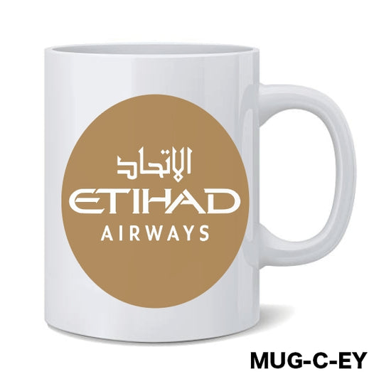 RBF絕版  ETIHAD MUG 馬克杯 MUG-C-EY *free shipping* 全球免運費
