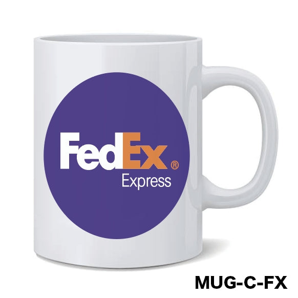 RBF絕版  FEDEX MUG 馬克杯 MUG-C-FX *free shipping* 全球免運費