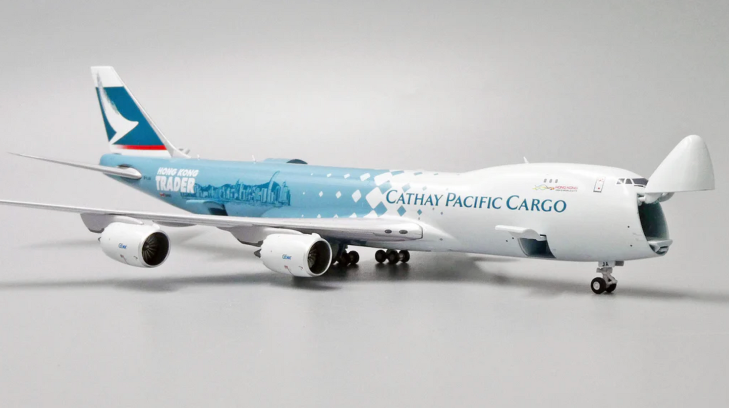RBF現貨 JC 金屬 1:400 CATHAY 747-8F B-LJA Open nose EW4748005 *free shipping* 全球免運費