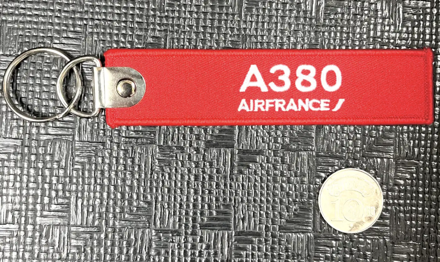 RBF現貨  AIR FRANCE A380 KEY CHAIN 鑰匙圈 K-A380AF *free shipping* 全球免運費