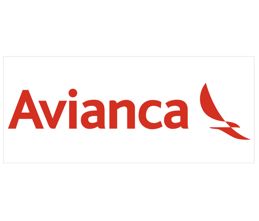 RBF現貨  Logo Avianca 20CM*8.8CM STICKER S-R-AV *free shipping* 全球免運費