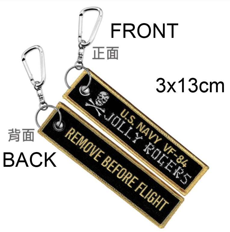 RBF現貨  US NAVY VF-84 KEY RING 鑰匙圈 K0007 *free shipping* 全球免運費