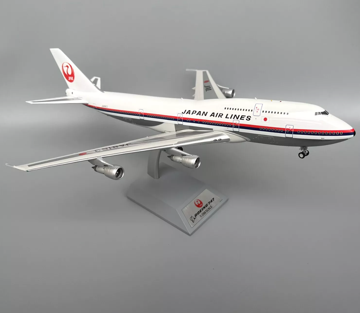 RBF絕版 IF 金屬 1:200 Japan - JAL 747-346 JA8163 Pol B-743-JL-163P *free shipping* 全球免運費