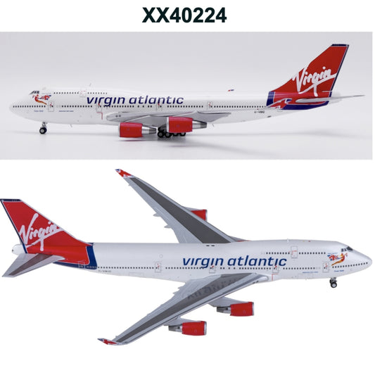 RBF現貨 JC 金屬 1/400 Virgin  747-400 Tinker Belle G XX40224 *free shipping* 全球免運費