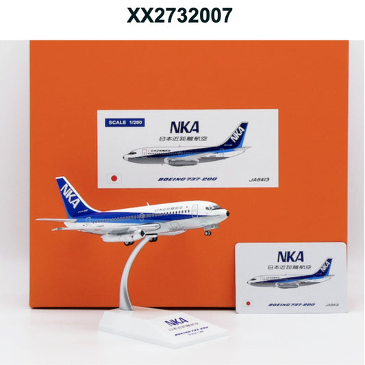 RBF絕版 JC 金屬 1/200 Nihon Kinkyori 737-200 Polishe EW2732007 *free shipping* 全球免運費