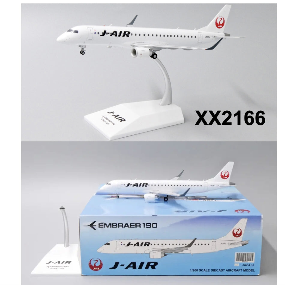 RBF絕版 JC 金屬 1/200 J-Air ERJ-190STD XX2166 *free shipping* 全球免運費