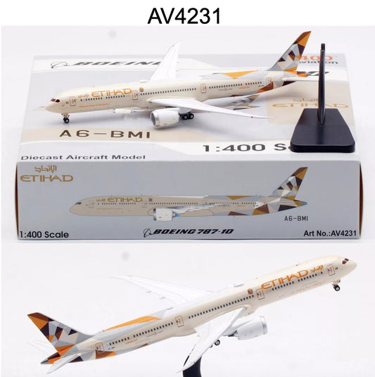RBF現貨 AV 金屬 1/400 A6-BMI Etihad 787-10  AV4231 *free shipping* 全球免運費