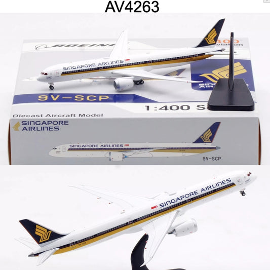 RBF現貨 AV 金屬 1/400 9V-SCP Singapore 787-10 AV4263 *free shipping* 全球免運費