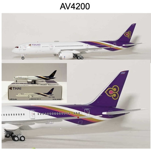 RBF現貨 AV 金屬 1/400 HS-TWB Thai 787-9 AV4200 *free shipping* 全球免運費