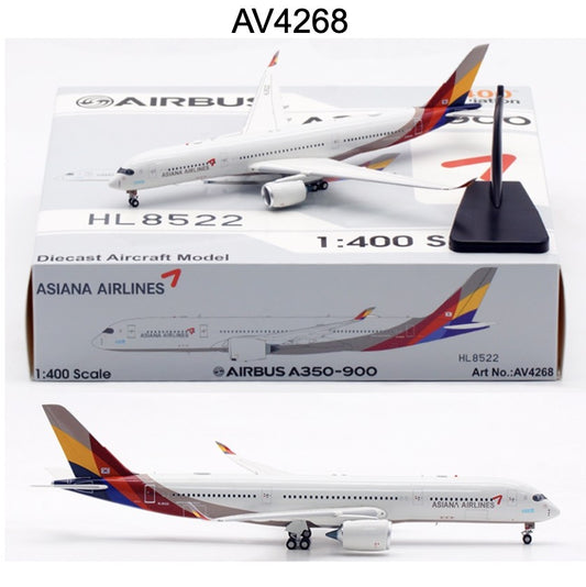 RBF現貨 AV 金屬 1/400 HL8522 Asiana A350-941 AV4268 *free shipping* 全球免運費