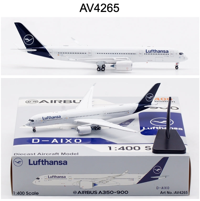 RBF現貨 AV 金屬 1:400 D-AIXO Lufthansa A350-941 AV4265 *free shipping* 全球免運費