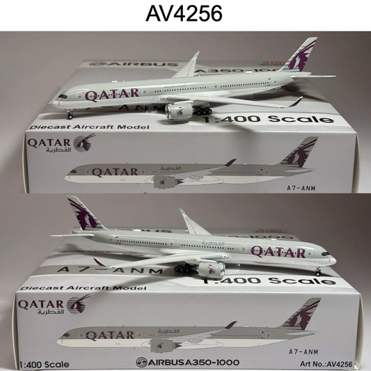 RBF絕版 AV 金屬 1/400 A7-ANM Qatar A350-1041 AV4256 *free shipping* 全球免運費