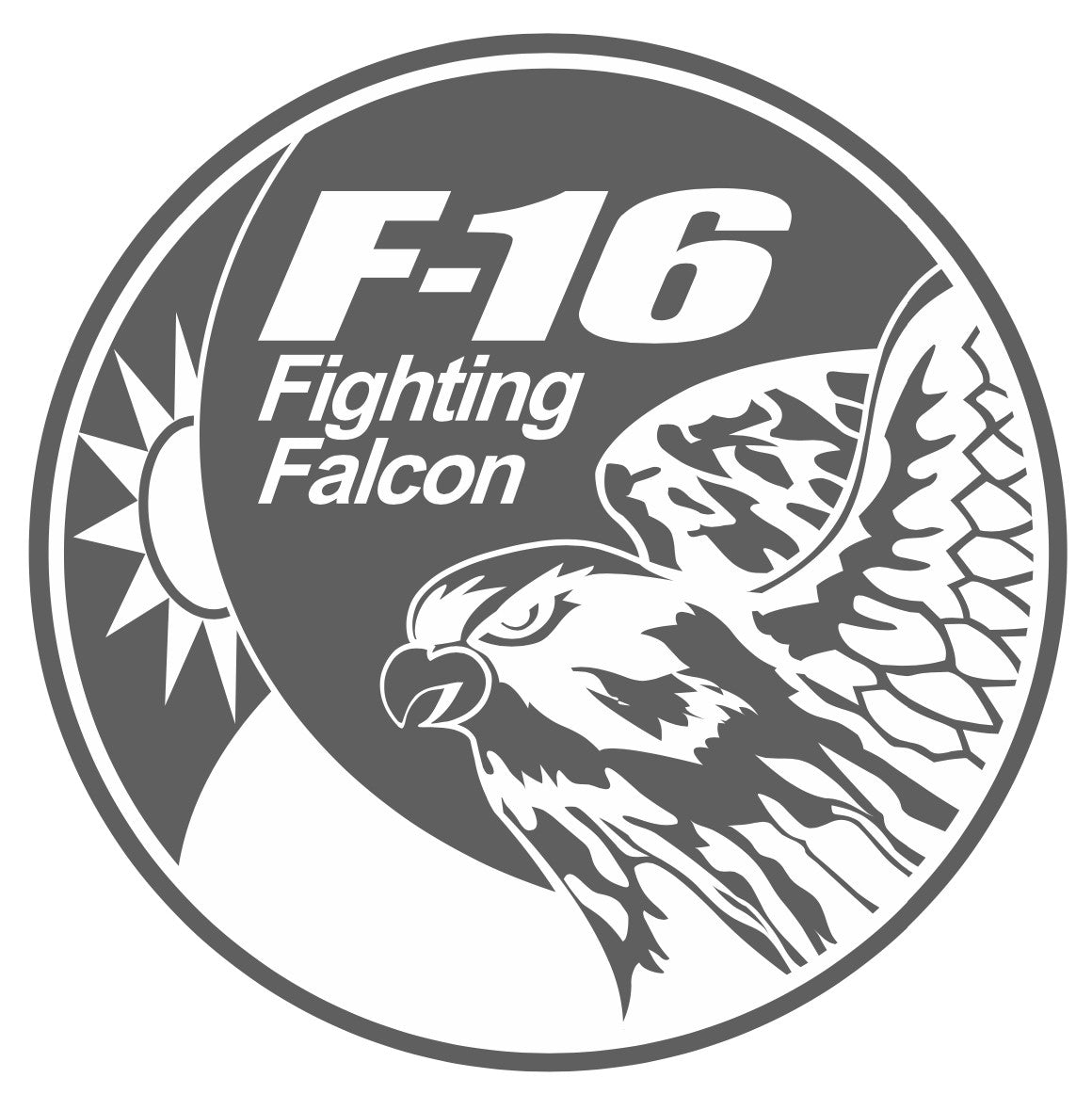 RBF現貨  ROCAF F-16 STICKER 10CM 貼紙 S-LGRC16B *free shipping* 全球免運費