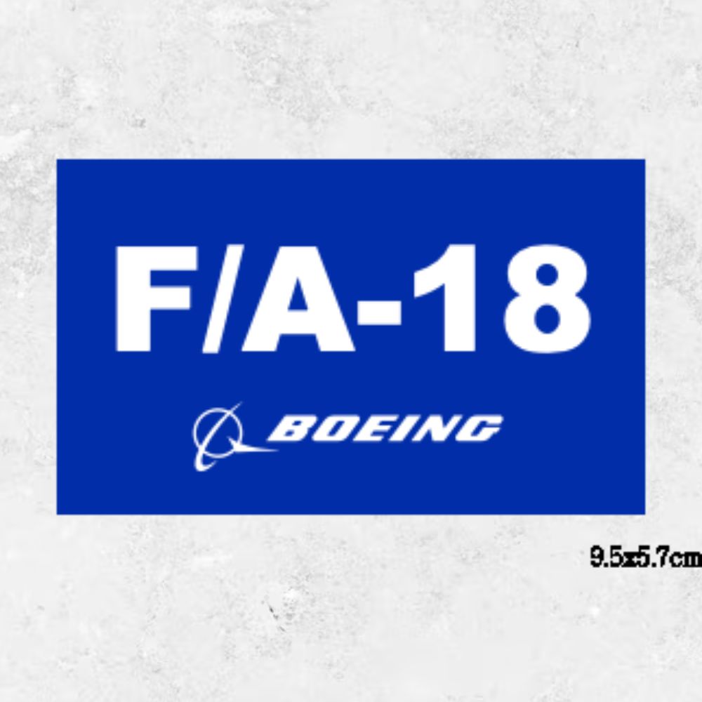 RBF 現貨 F/A-18 STICKER 9.5x5.7cm 貼紙 S-FA18 全球免運 Free Shipping Worldwide