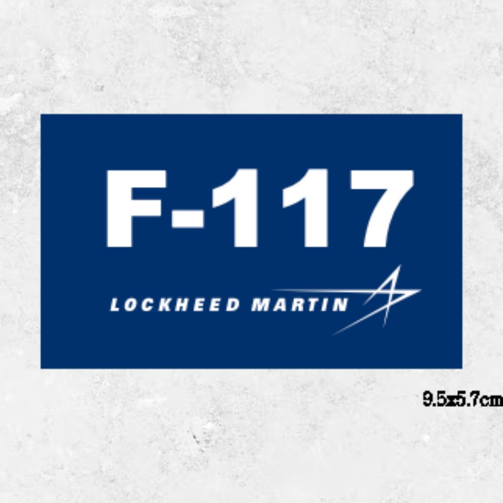 RBF 現貨 F-117 STICKER 9.5x5.7cm 貼紙 S-F117 全球免運 Free Shipping Worldwide