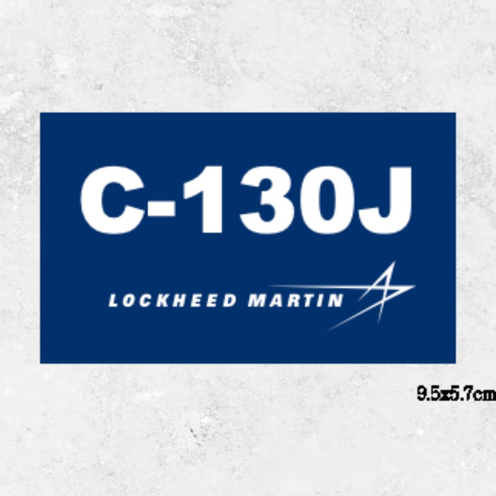 RBF 現貨 C-130J STICKER 9.5x5.7cm 貼紙 S-C130J 全球免運 Free Shipping Worldwide