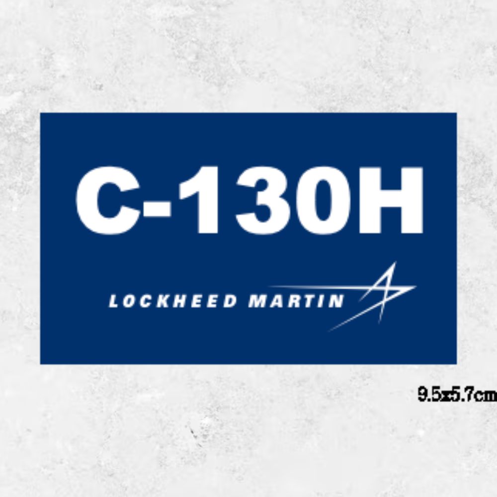 RBF 現貨 C-130H STICKER 9.5x5.7cm 貼紙 S-C130H 全球免運 Free Shipping Worldwide