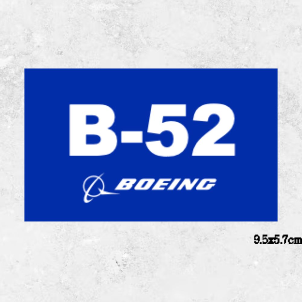 RBF 現貨 B-52 STICKER 9.5x5.7cm 貼紙 S-B52 全球免運 Free Shipping Worldwide