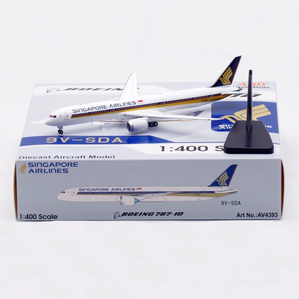 RBF 現貨 AV 1:400 9V-SDA Singapore 787-10 AV4393 全球免運 Free Shipping Worldwide