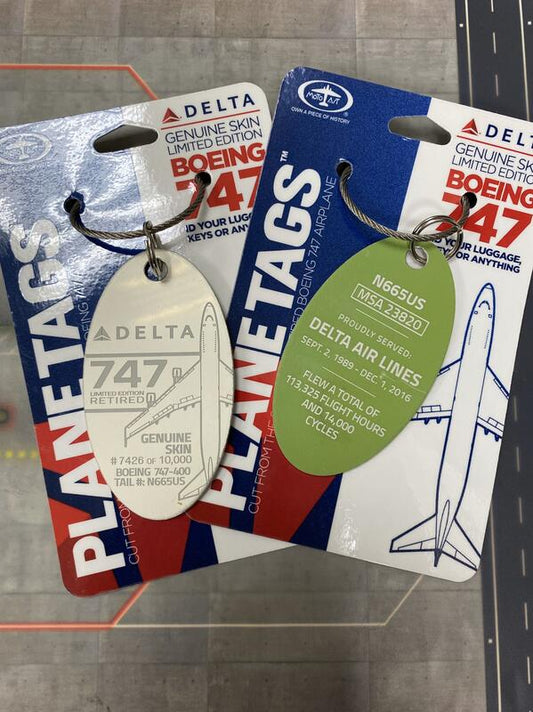 RBF現貨   PLANETAG Delta 747 N665US 652135645368 *free shipping* 全球免運費