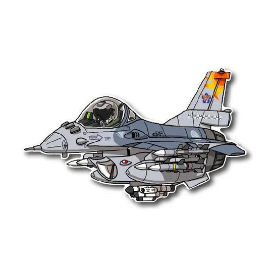 RBF現貨  Mr.Dom F-16AM AIM-120 PVC sticker 貼紙 S35-16120 *free shipping* 全球免運費