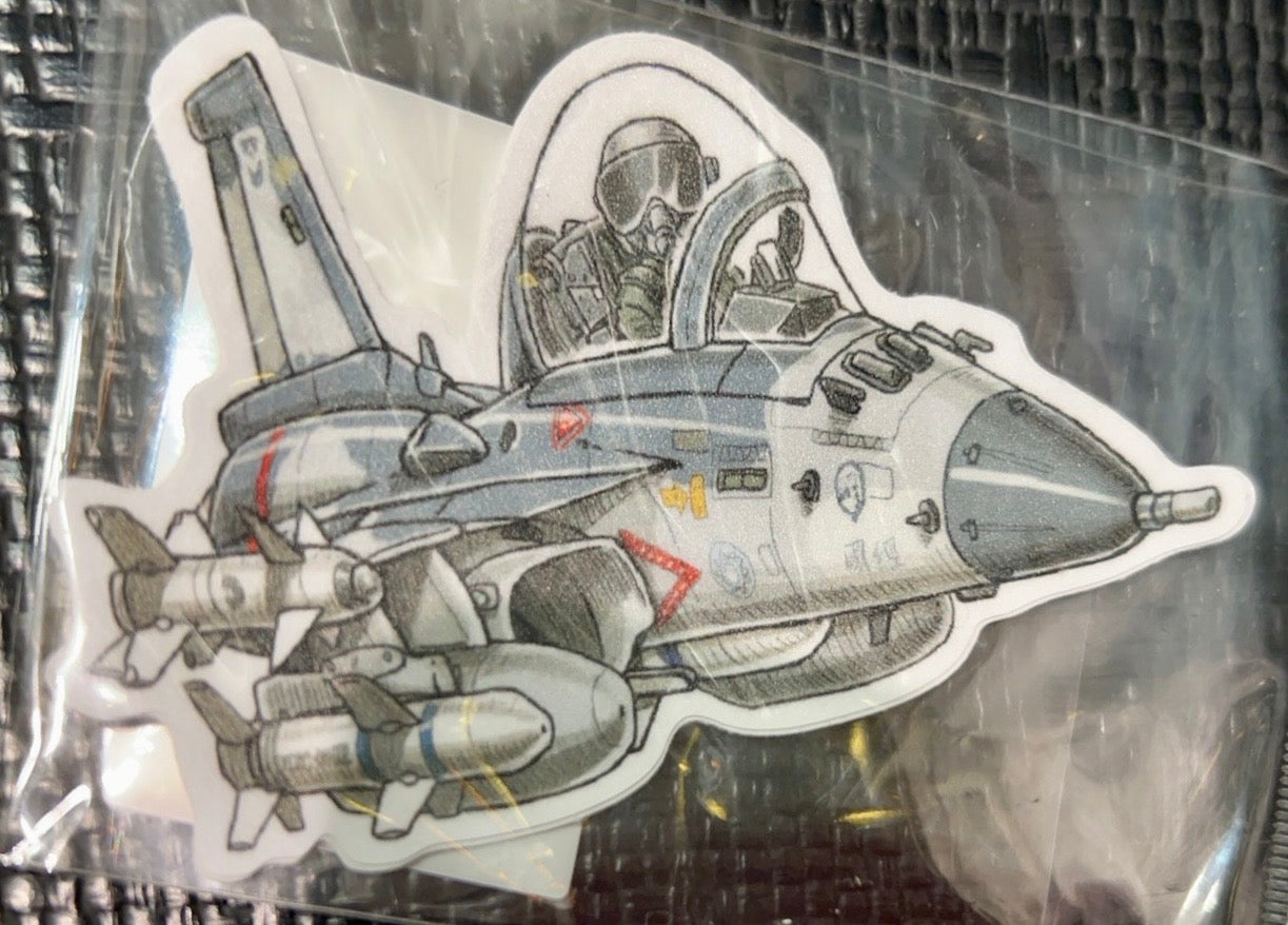 RBF現貨  Mr. dom F-16 6674 STICKER 貼紙 S-40-1458 *free shipping* 全球免運費